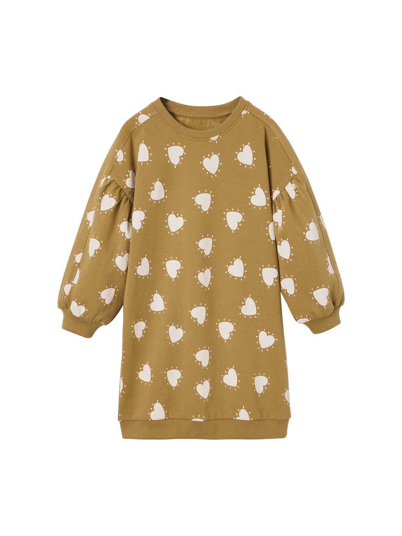 vertbaudet Sweatkleid Kurzes Sweatkleid Mädchen
