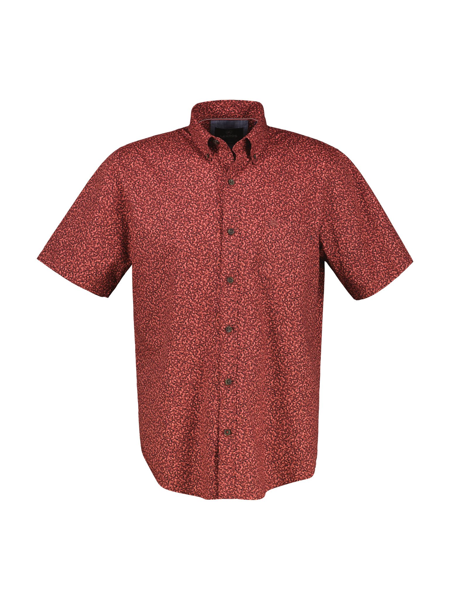 LERROS Kurzarmhemd "LERROS Herren Halbarmhemd, floral bedruckt" günstig online kaufen