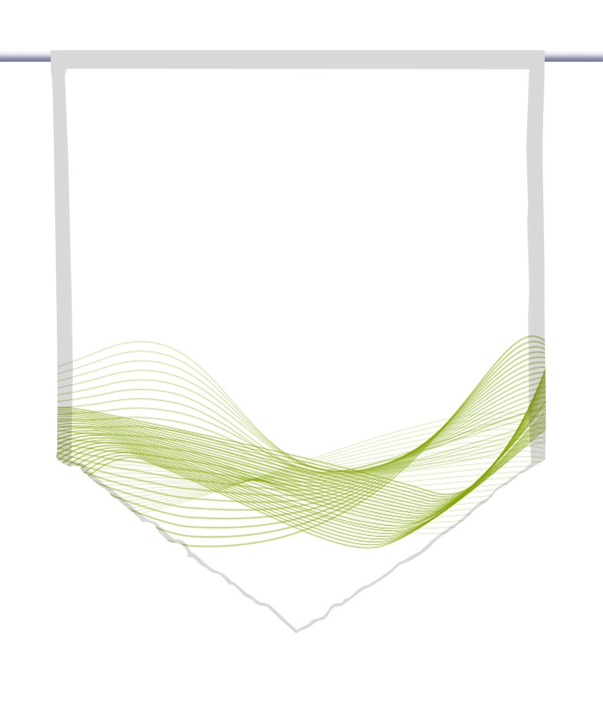 gardinen-for-life Scheibengardine Stream Horizon green, Spitze günstig online kaufen