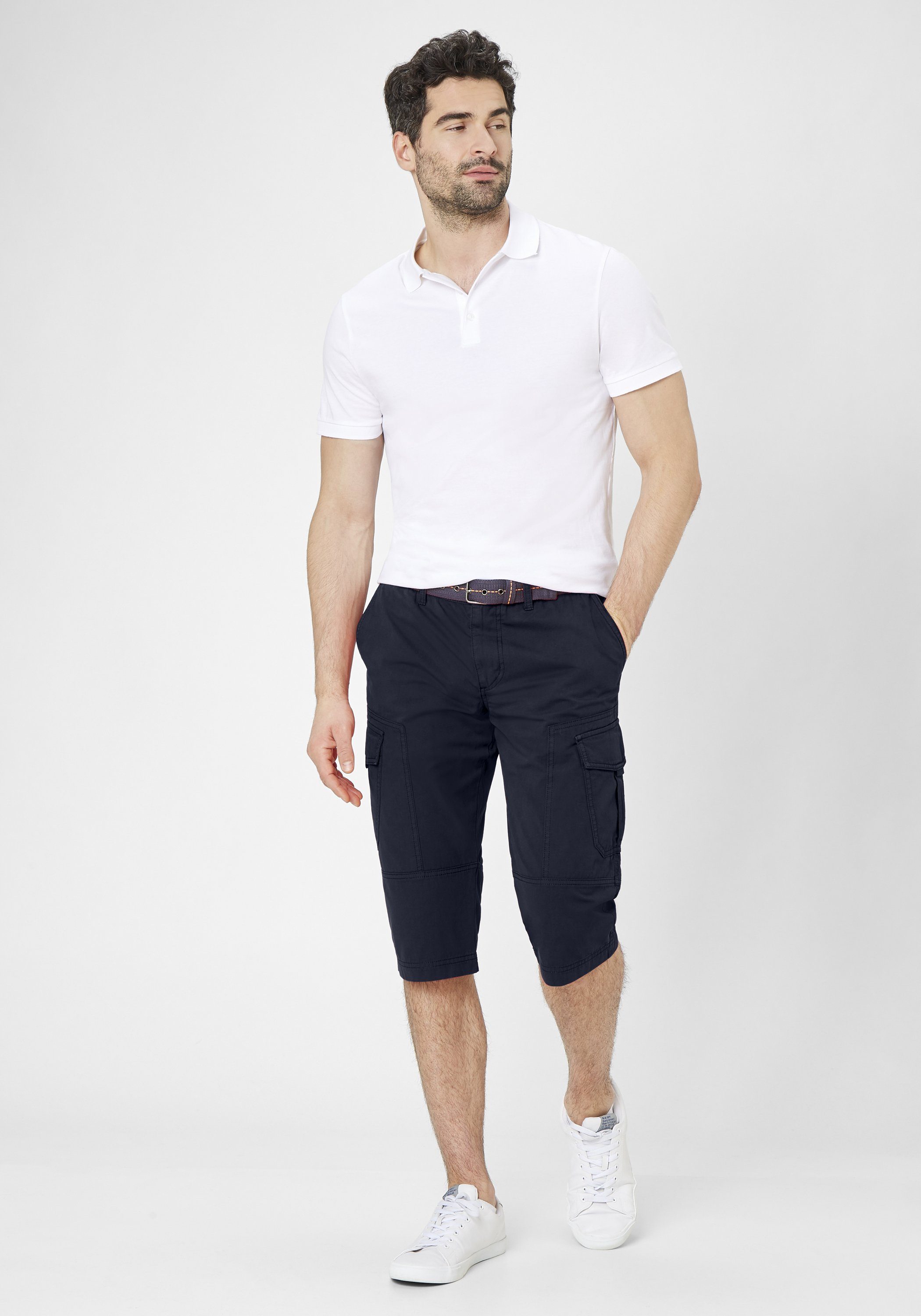 Redpoint Cargobermudas Kelowna Cargo Capri mit Gürtel