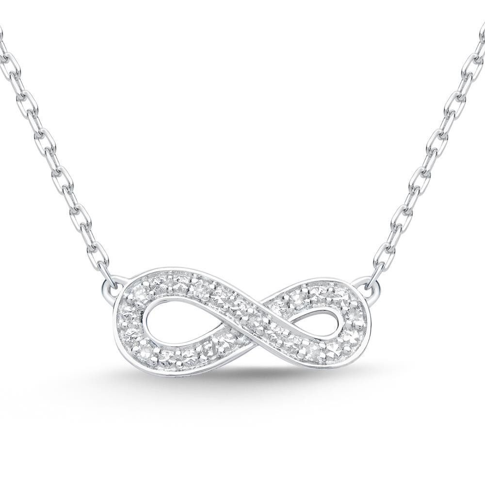 Unique Collier Collier aus 585er Weißgo...