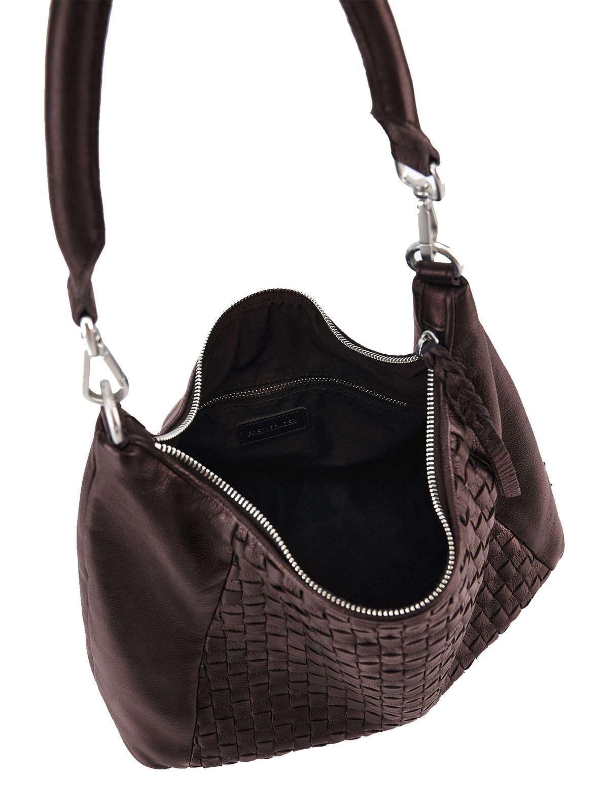 FREDsBRUDER Schultertasche Hobo Bag, aus echtem Rindsleder