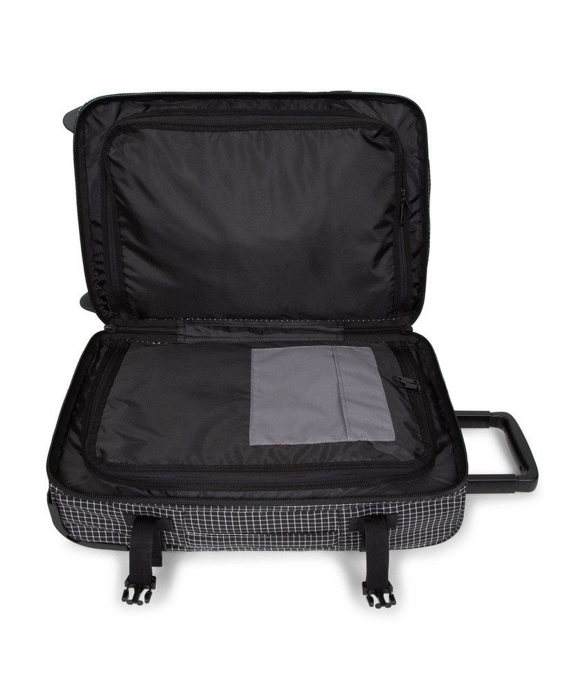 Eastpak Reisetasche Tranverz CNNCT S (42 Liter) mit Rollen Ripstop schwarz