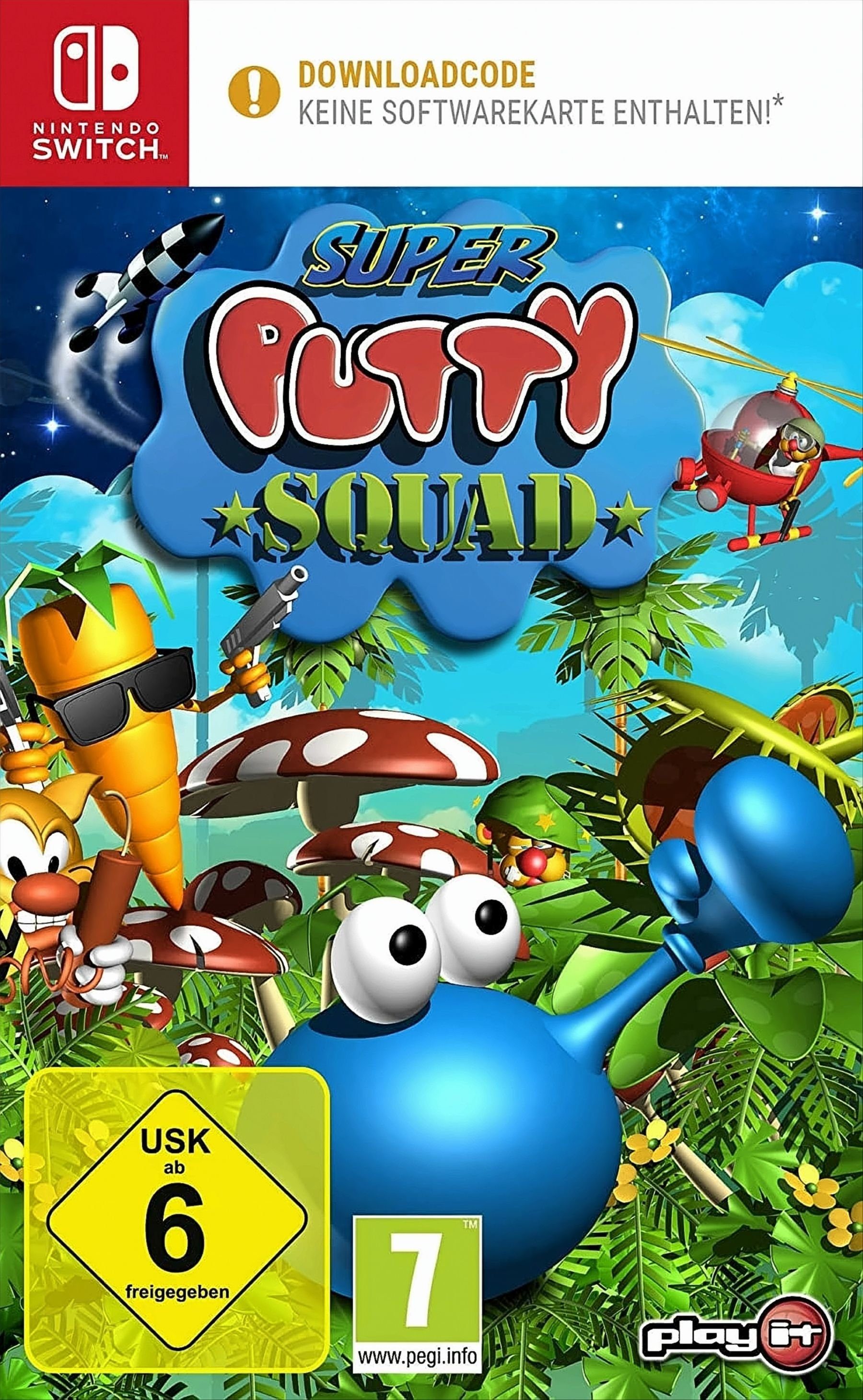 Switch Squad in a Nintendo Box) Super Putty (Code