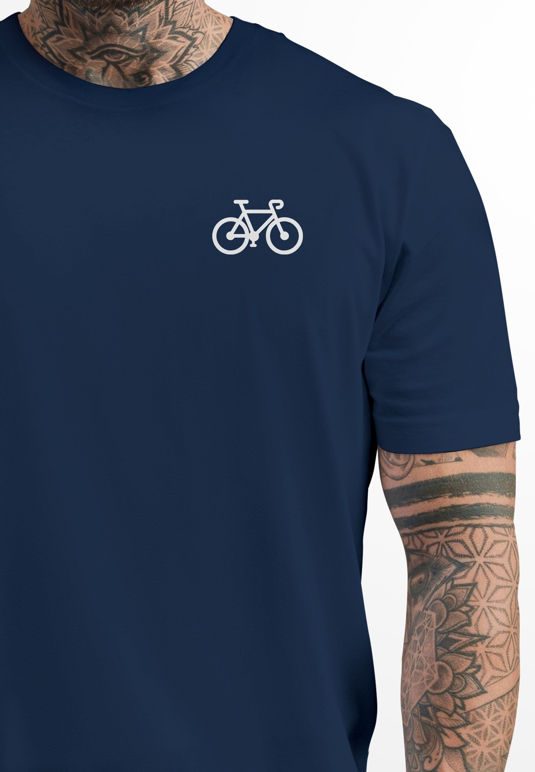 Neverless Print-Shirt Herren T-Shirt Fahrrad Bike günstig online kaufen