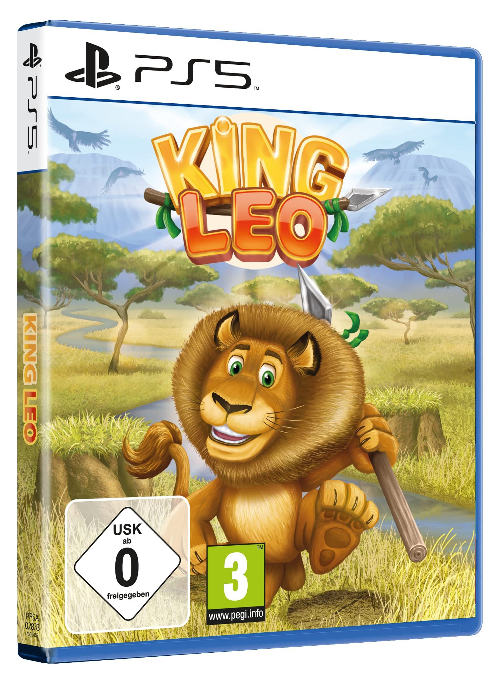 KING LEO - Jump n Run Abenteuer - PlayStation 5 (Blu-ray Disc), PlayStation 5