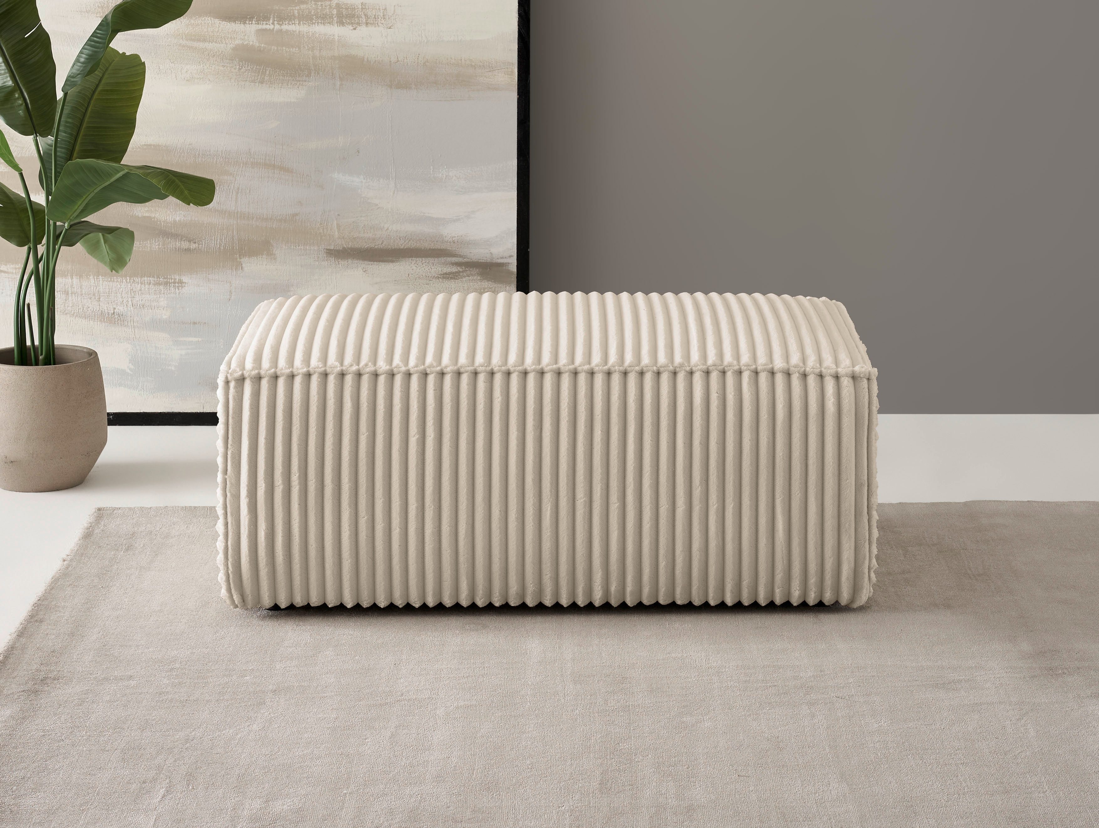 OTTO home Hocker, passend zur Polster-Serie Finnley