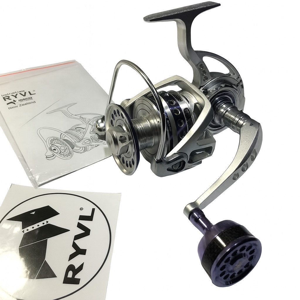 TSE Spinnrolle RYVL ULTRA GT16000 SWR Spinnrolle 30kg CNC Alu Salzwasserfest)
