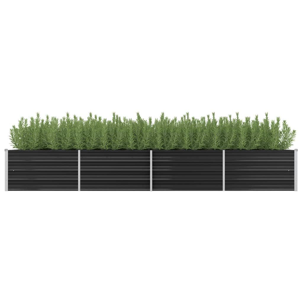 DOTMALL Garten-Essgruppe Garten-Hochbeet Anthrazit 320 x günstig online kaufen