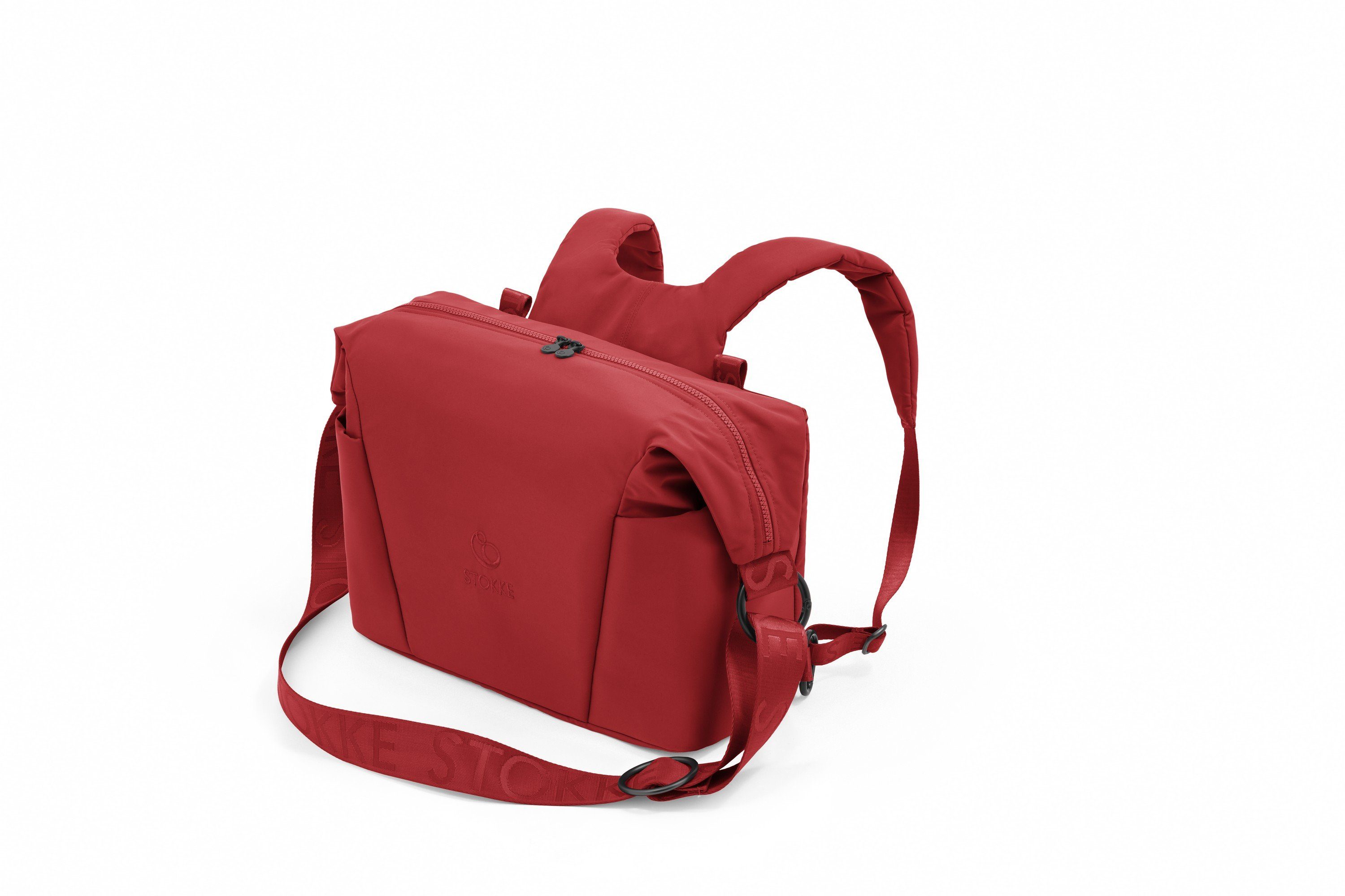 Xplory Trageoptionen Wickeltasche auch passend für - den Stokke X zwei Red Tasche mit Ruby