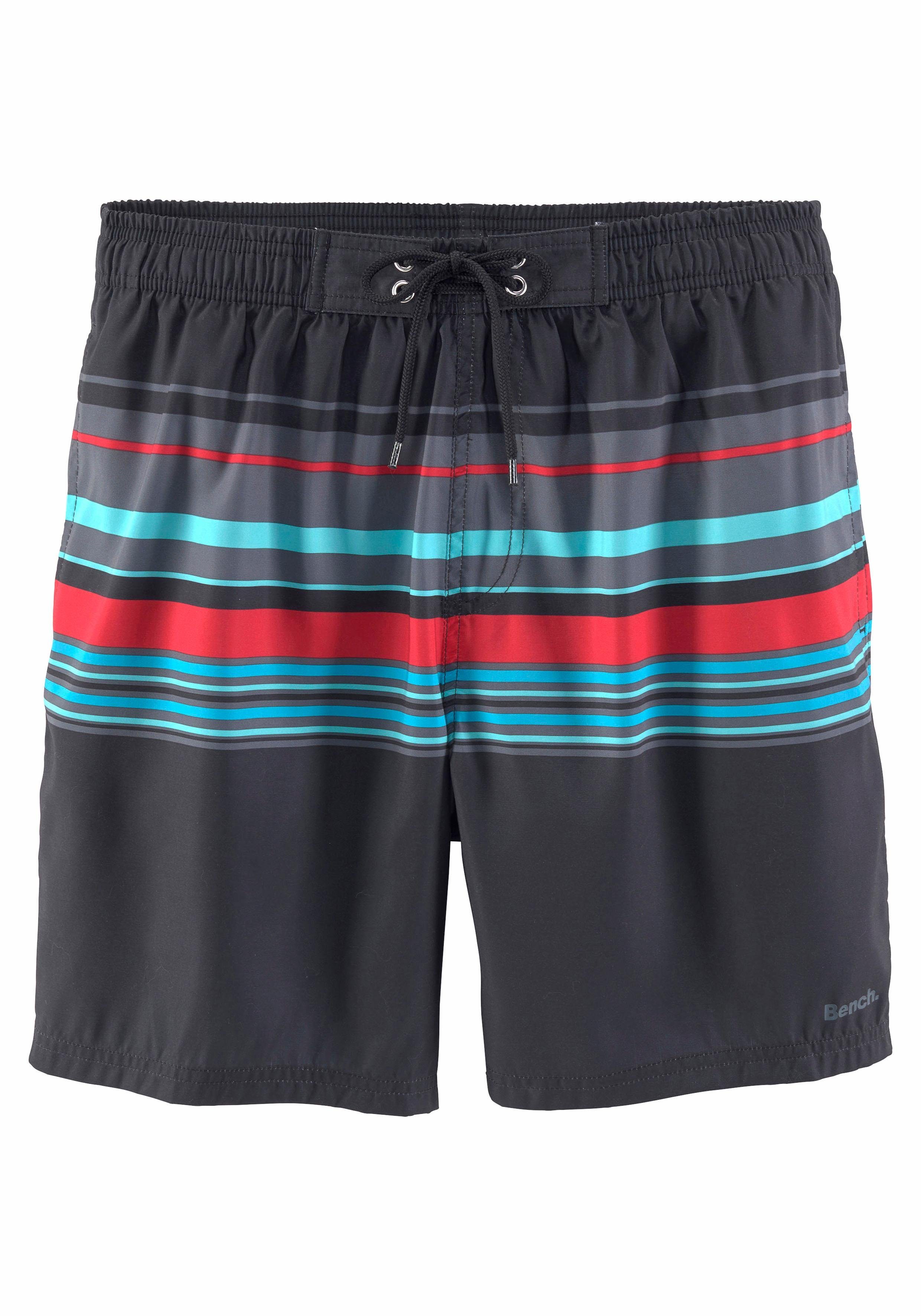 Bench. Badeshorts, mit seitlichem Logoschriftzug günstig online kaufen