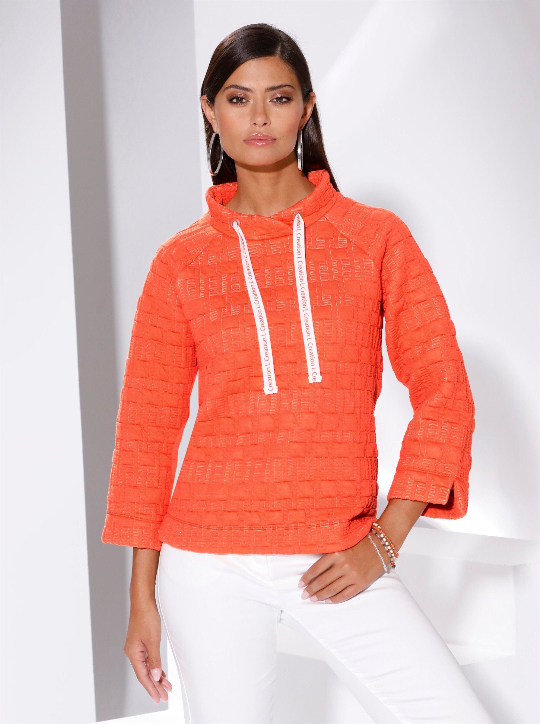 L Sweater creation orange