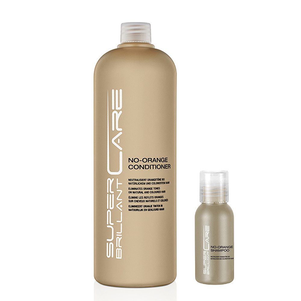 Gabri Professional Haarpflege-Set SBC No-Orange Conditioner 1 L & SBC No-Orange Shampoo 50 ml Set