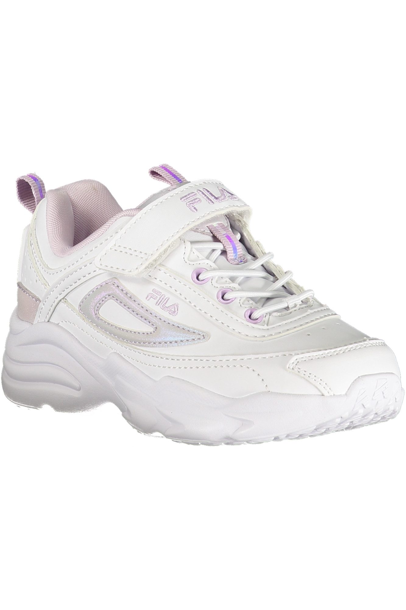 Fila Sneaker Kindersportschuh Weiß mit Klettverschluss und