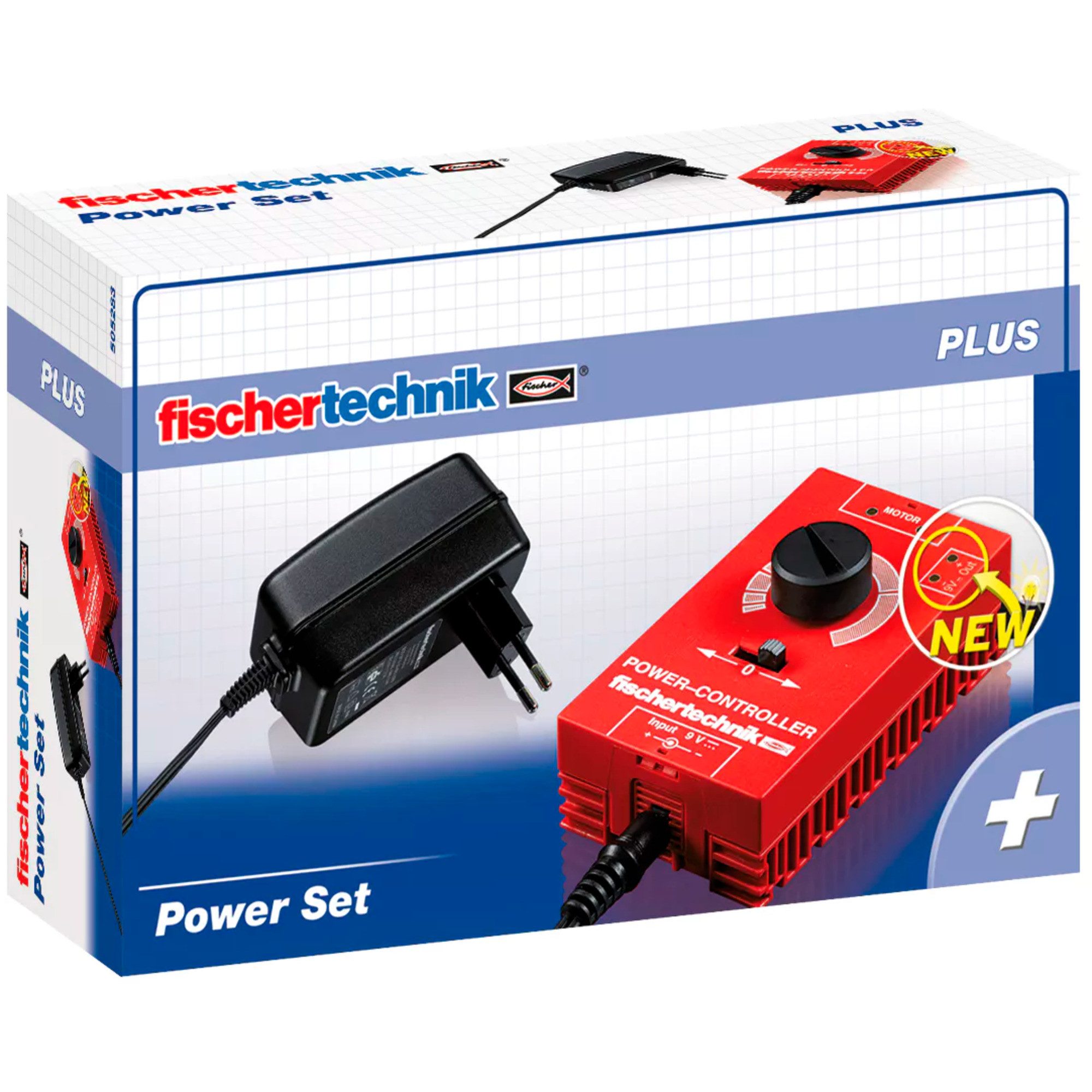 fischertechnik fischertechnik Power Set, Konstruktionsspielzeug Spielbausteine