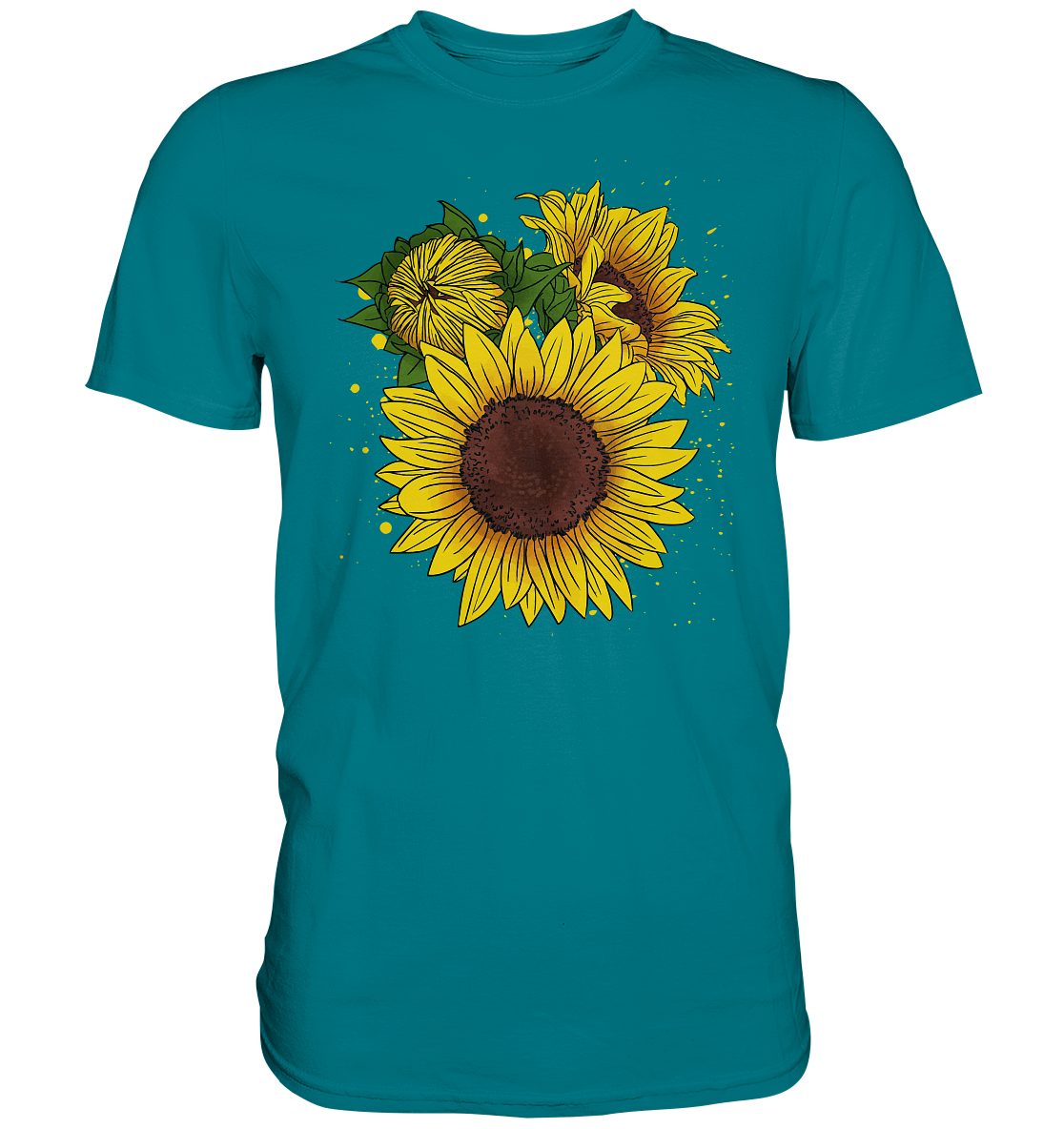 T-Shirt Sonnenblumen Shirt Garten Geschenk Gärtner