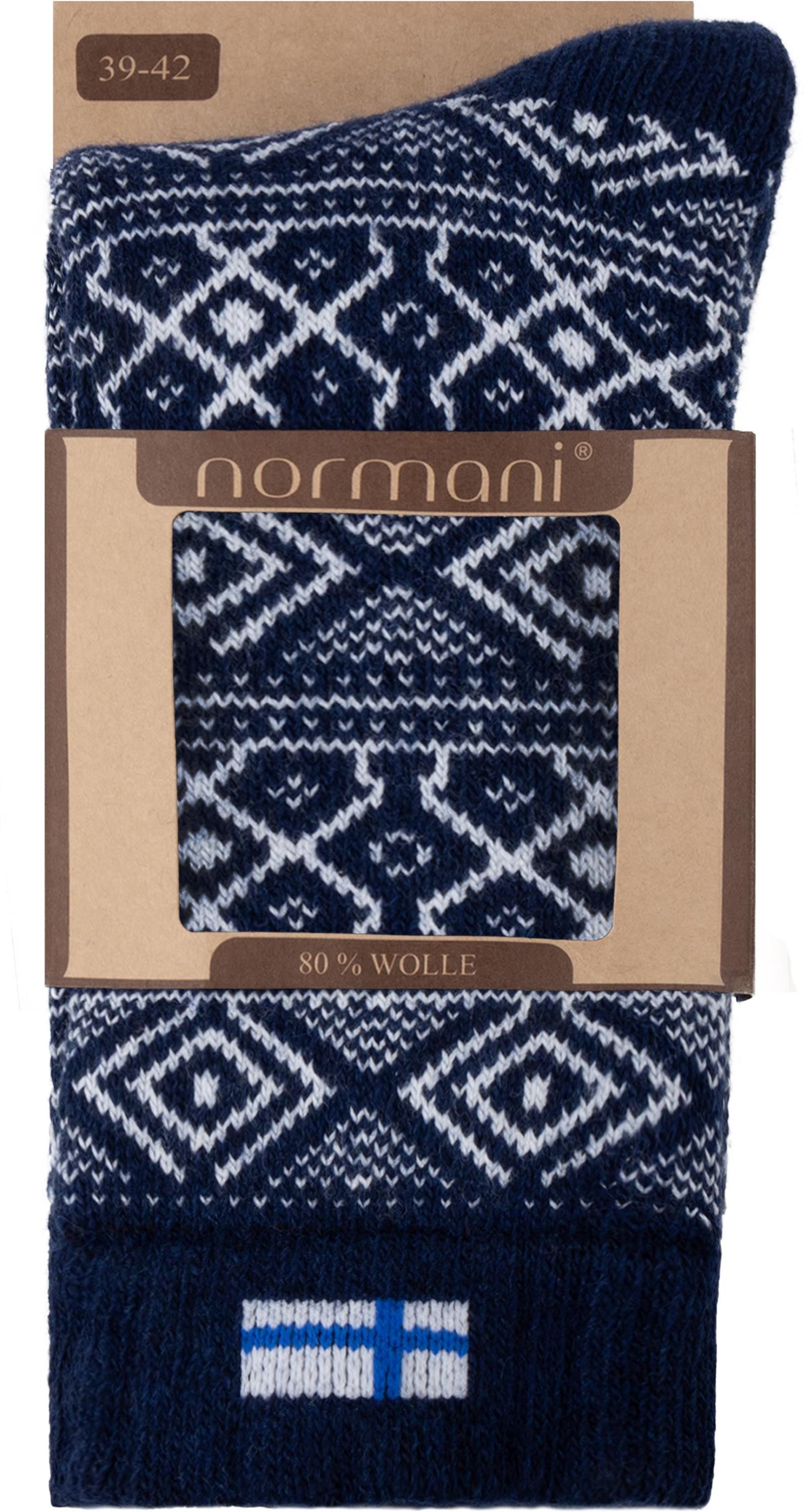normani Thermosocken 2 Canadien Socks (2 Paar) natürlich warm