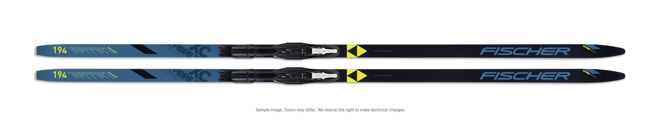 Fischer Sports Langlaufbindung FIBRE CROWN EF SET / BDG TOUR STEP BL / WH -