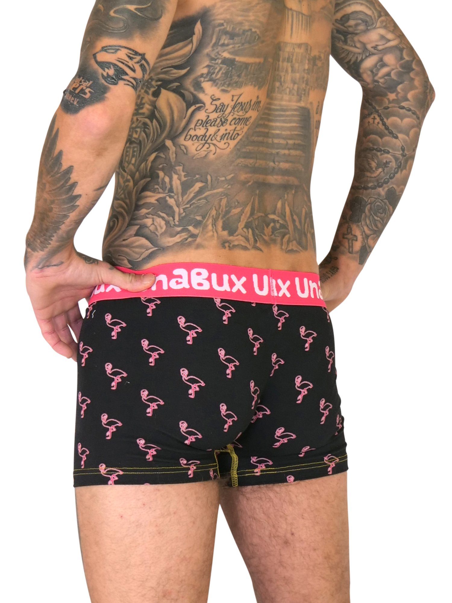 Doppelpack FINGERS UnaBux FAULTIER (2-St) / FLAMINGO JAMES Boxer Briefs Boxershorts FIVE