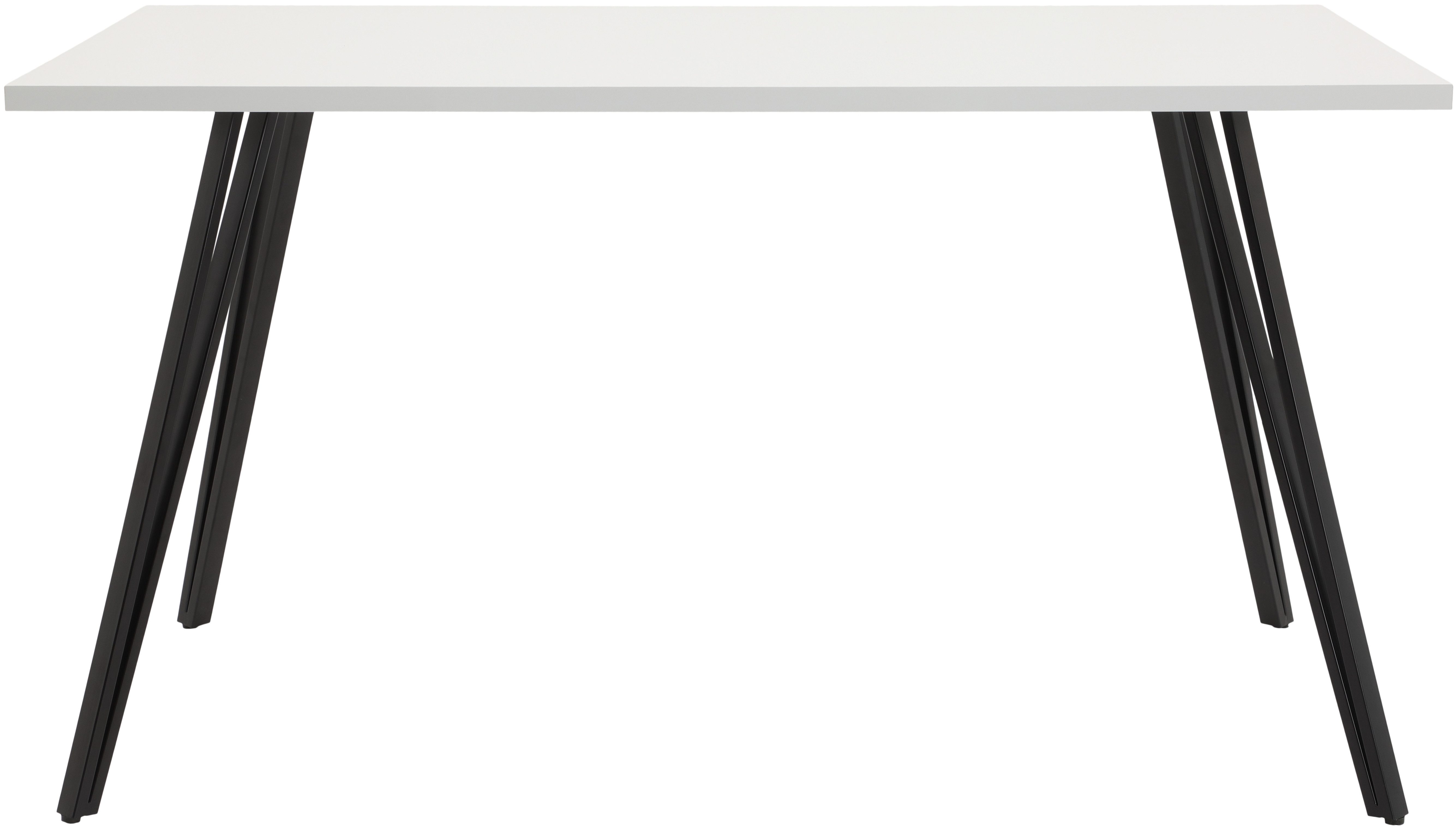 HELA Esstisch JENN (1-St), Hochglanz Weiß lackiert, Tischplatte fest, Geste günstig online kaufen