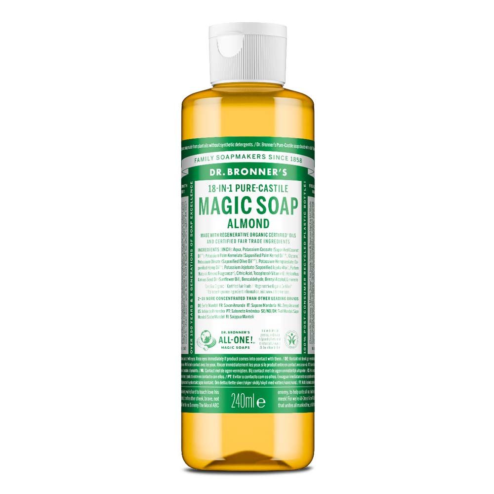Dr. Bronners Flüssigseife Mandel - 18in1 Magic Soap Naturseife 240ml