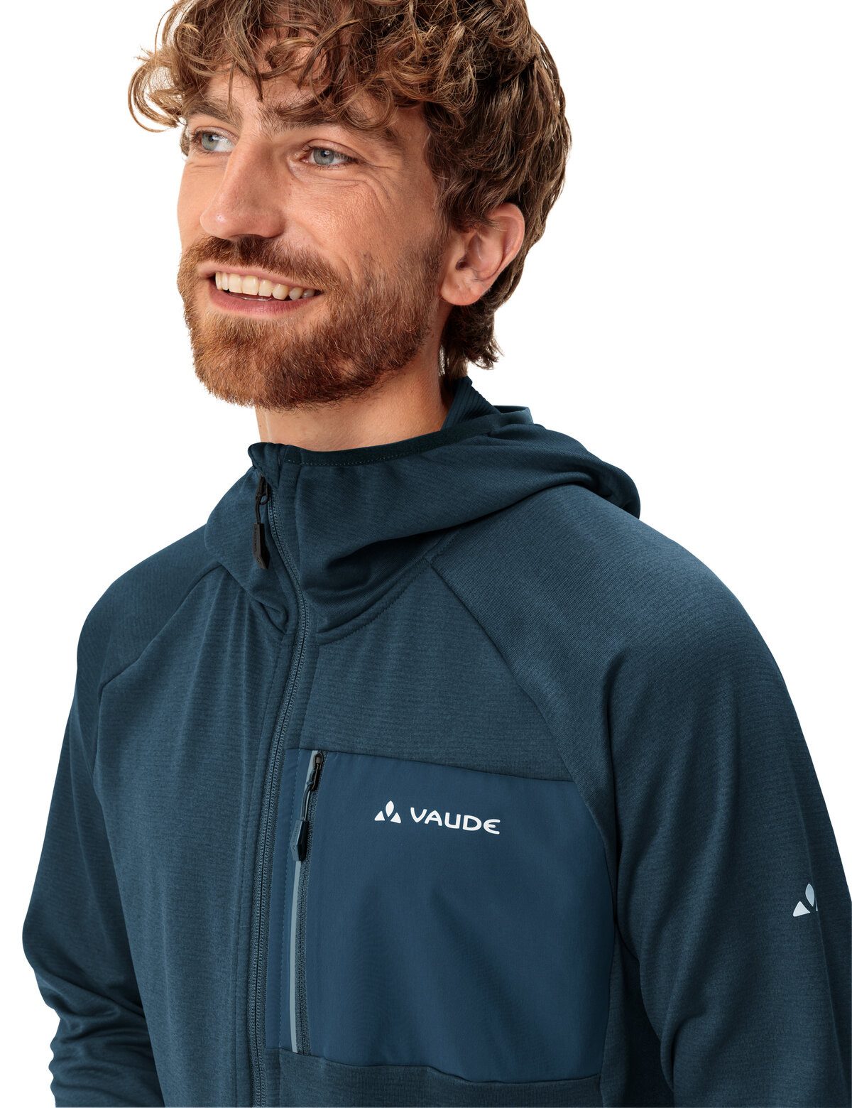 VAUDE Fleecejacke MEN'S TEKOA FLEECE JACKET II für Sport- und Outdoormode, mit Kapuze