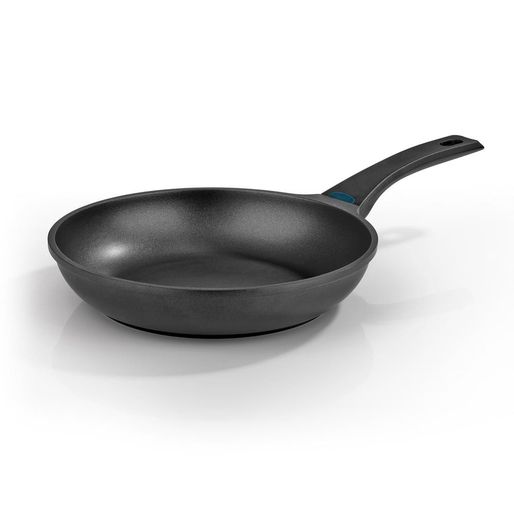 N8WERK Bratpfanne N8WERK Aluguss-Pfanne 28 cm Heat Indicator schwarz, Heat Indicator 28 cm schwarz