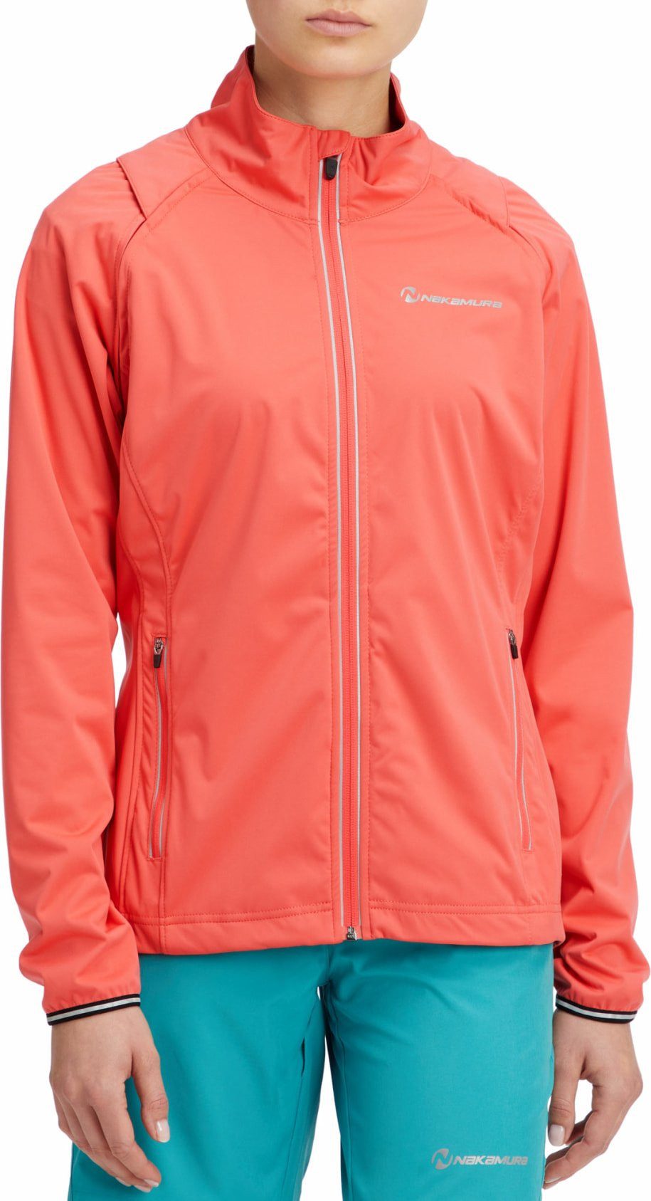 NAKAMURA Funktionsjacke Da.-Funktions-Jacke Akrona III wms ROT