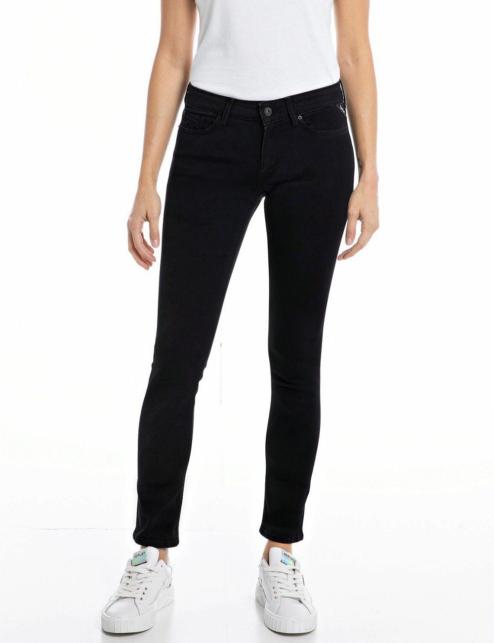 Replay Skinny-fit-Jeans NEW LUZ Jeanshose mit Stretch