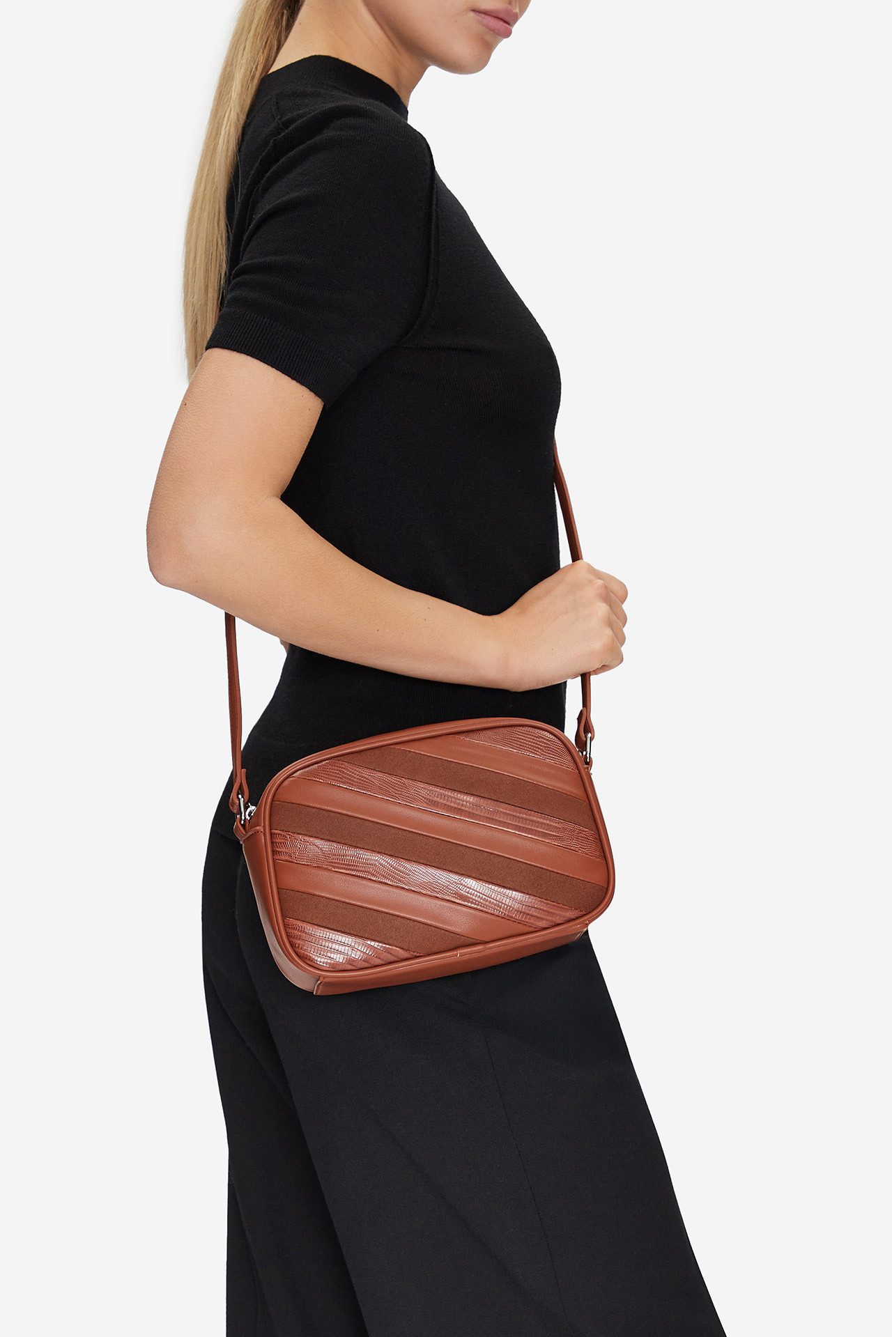 LASOCKI Handtasche Lasocki Kleine Tasche LSK-X-011-07 braun