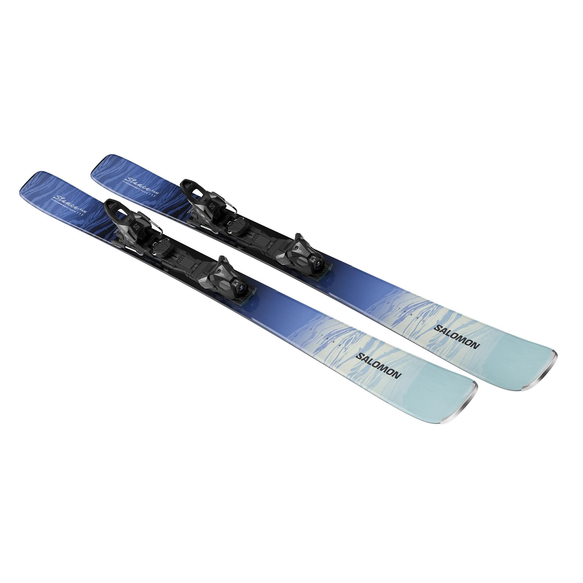 Salomon Allmountaincarver E STANCE PRO W 82+MI11 GW ARUBA BLUE/BLUE YONDER/LIME CREAM