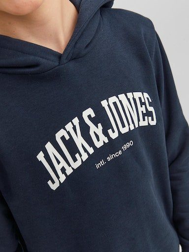 Jack & SN HOOD JNR Hoodie JJEJOSH Blazer Navy Jones Junior SWEAT