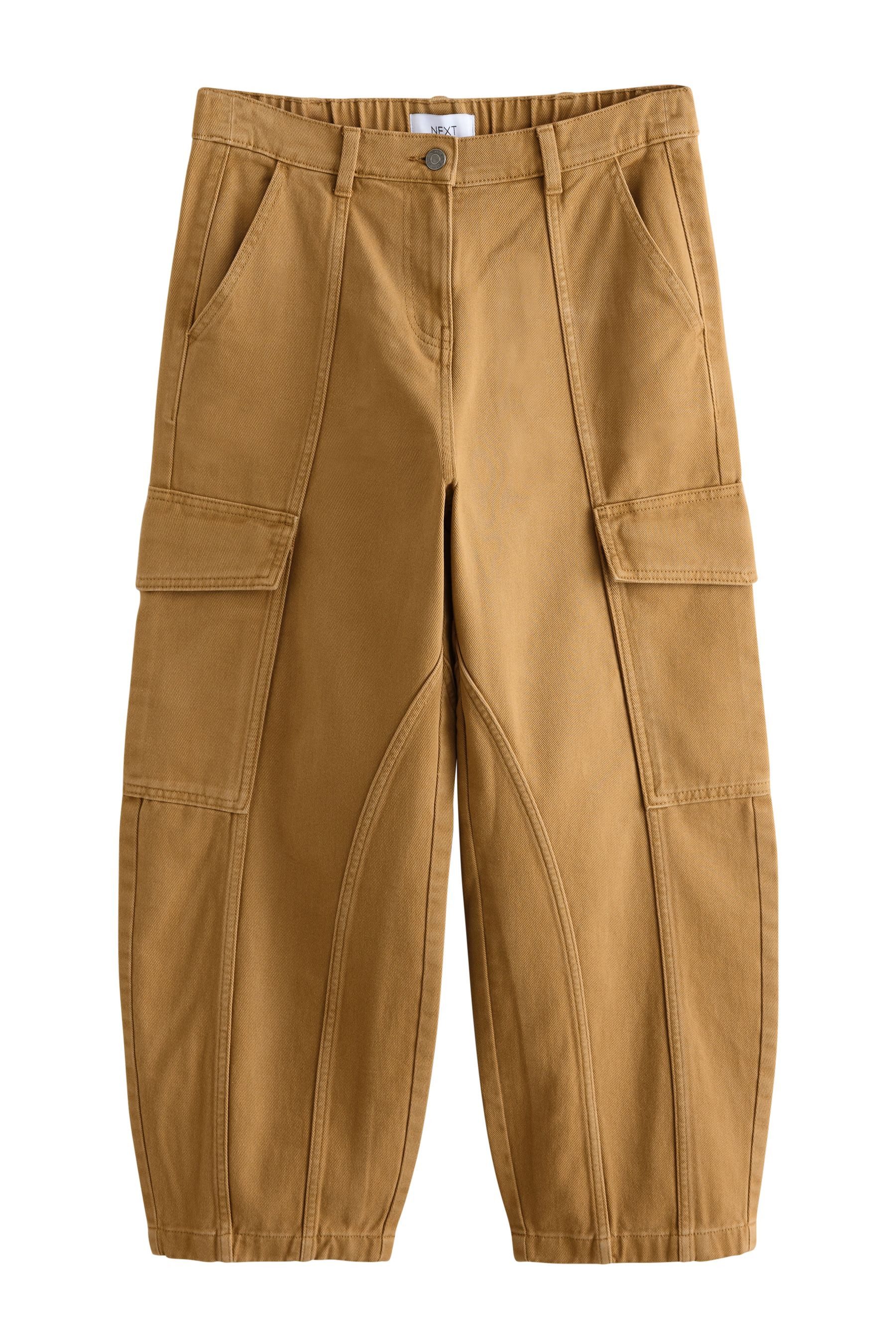 Next Cargohose Cargohose mit Barrel-Beinschnitt (1-tlg)