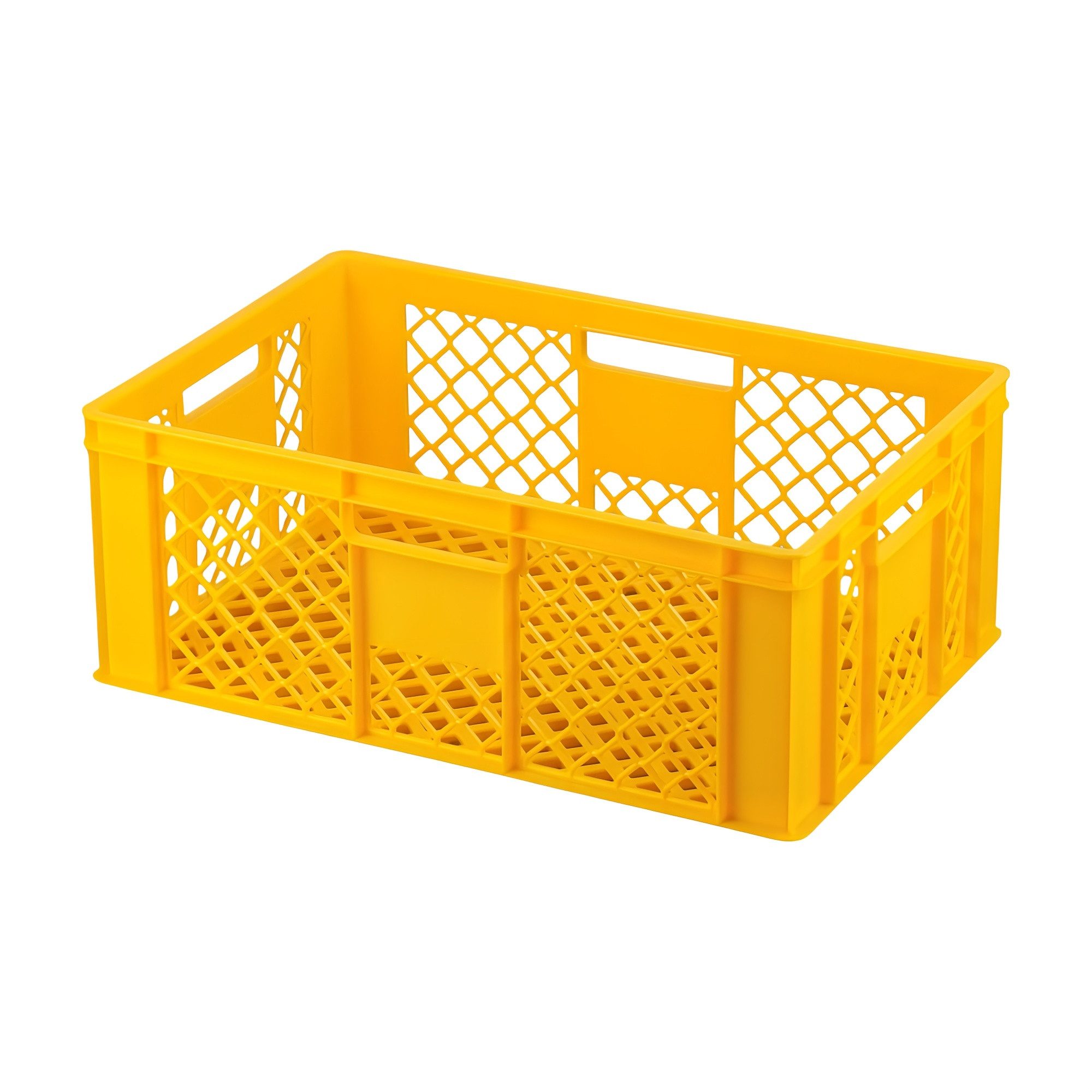 Thumbnail - Logiplast Stapelbox 6 Stück Bäckerkisten 600 x 400 x 230 mm und 1 Stück Transportroller