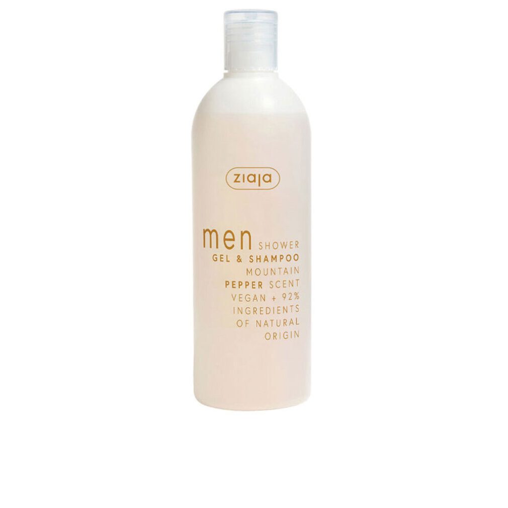 Ziaja Haarshampoo Men Gel De Ducha y Champú Mountain Pepper 400ml
