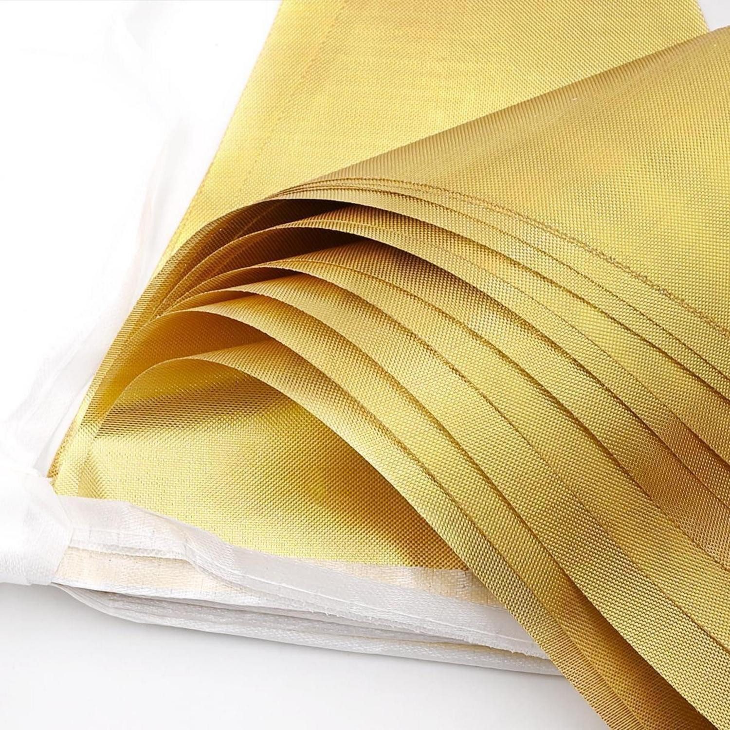 LuxusKollektion Wimpelkette Wimpelkette Goldfarben 20m 52 Dreiecksflaggen Wasserdicht Multicolor4