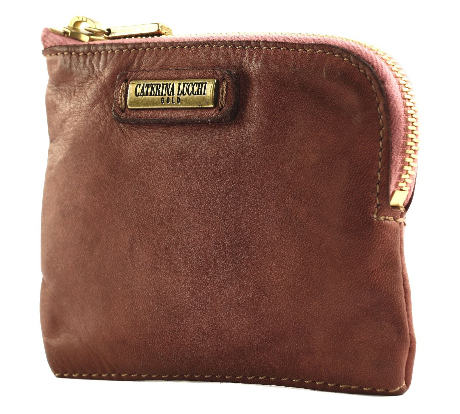 Caterina Lucchi Kartenetui Wallet, aus echtem Kalbsleder