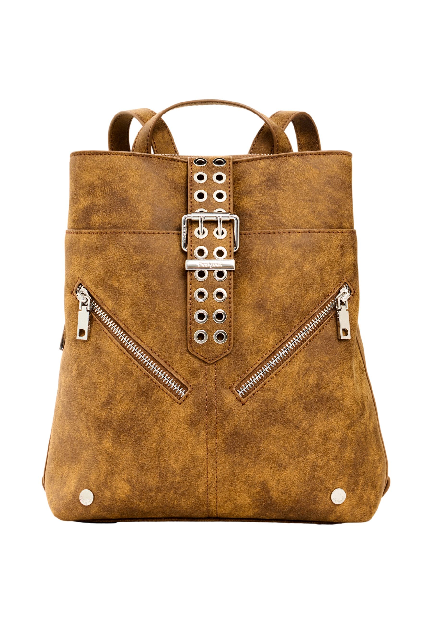 Desigual Rucksack Rucksack VALENTINE CAMEL SUMY Backpack (1-tlg)