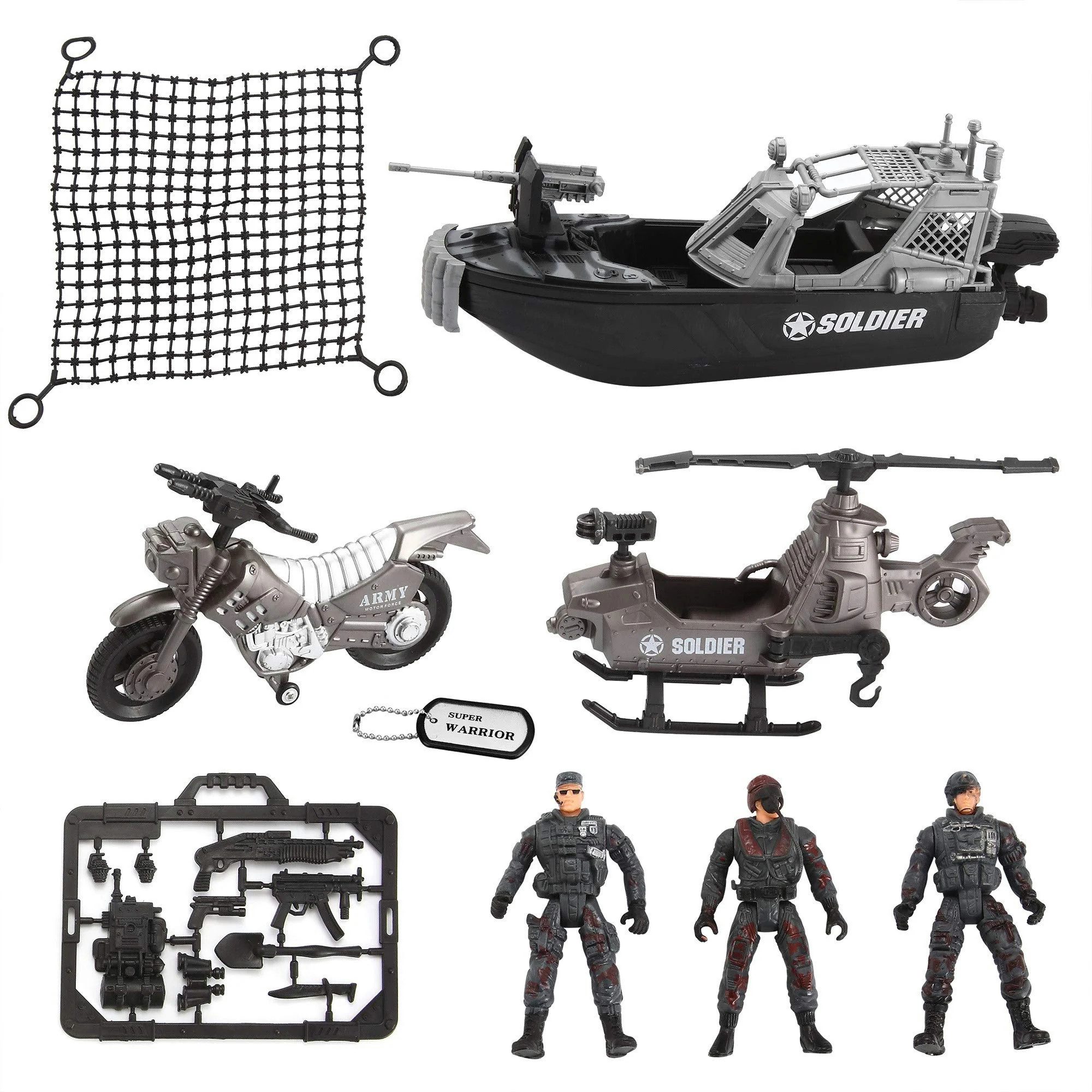 UE Stock Spielfigur 9-tlg Militärfahrzeug-Set Spielzeugset günstig online kaufen