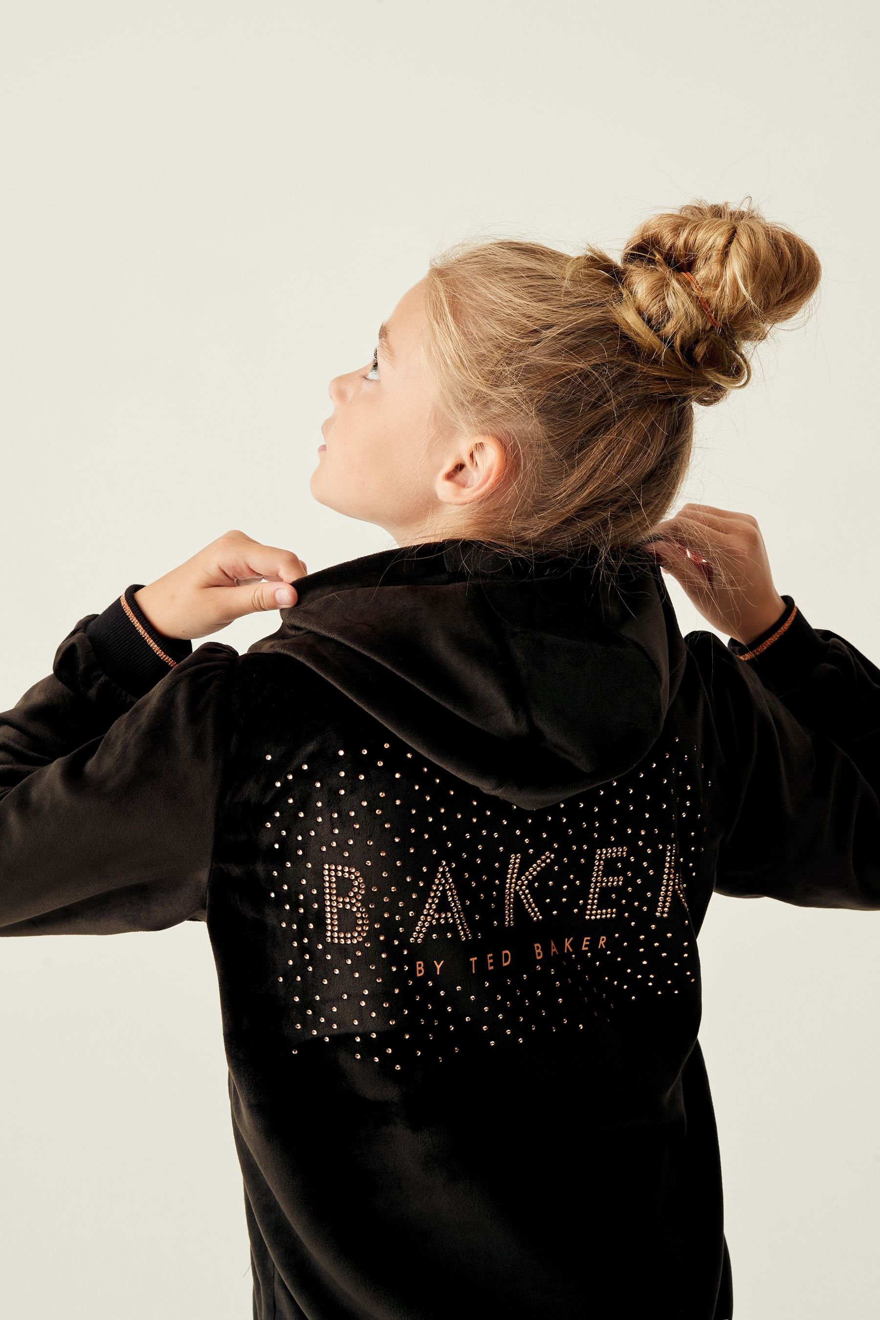 Baker by Ted Baker by Ted Baker Baker Velours-Jogginganzug (2-tlg) Sweatanzug