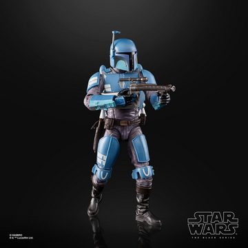 Hasbro Actionfigur Hasbro - Star Wars - The Black Series - Death Watch Mandalorian - 16 cm, (Set mit Zubehör, 3-tlg), extrem beweglich mit Zubehör