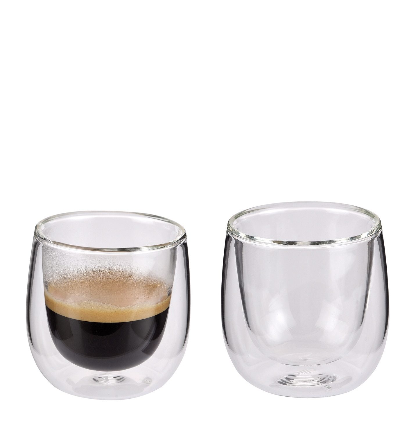 Cilio Tasse Espresso Kaffee Milchkaffee Latte Macchiato Gläser cilio VERONA, Borosilikatglas