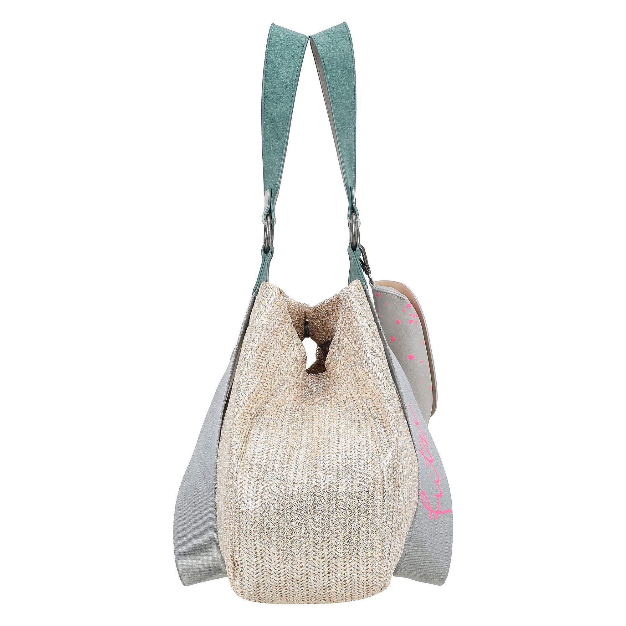 Fritzi aus Preußen Schultertasche Limited Painted Straw, Polyester