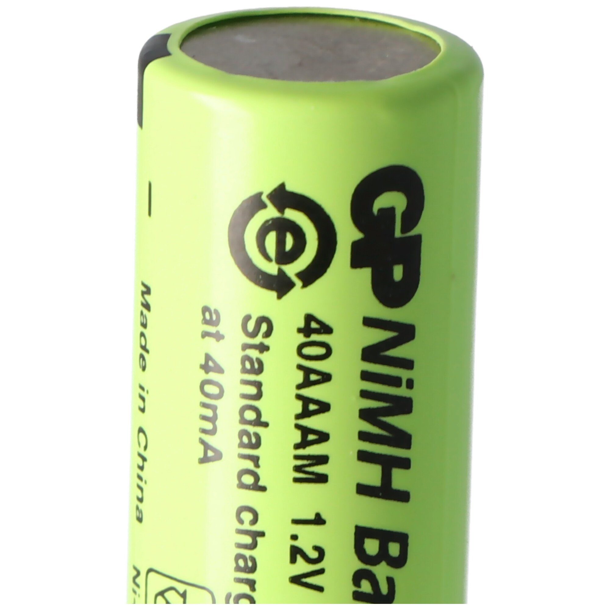 Lötfahne Akku (1,2 Size Akku Batteries mAh GP NiMH ohne V) 400 GP40AAAM GP 2/3AAA