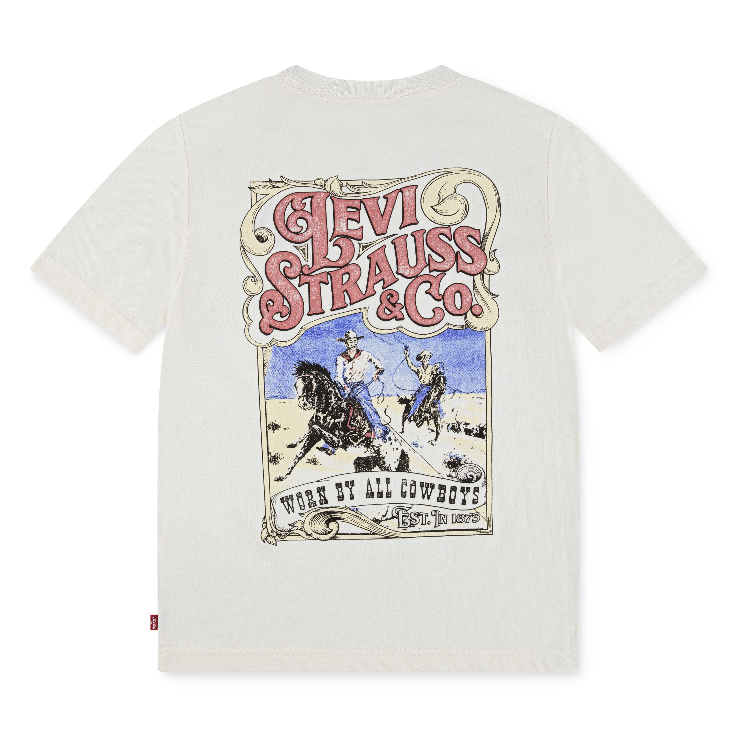 Levi's® Kids T-Shirt LVB WORN BY COWBOYS TEE mit großem Rückenprint, for Boys