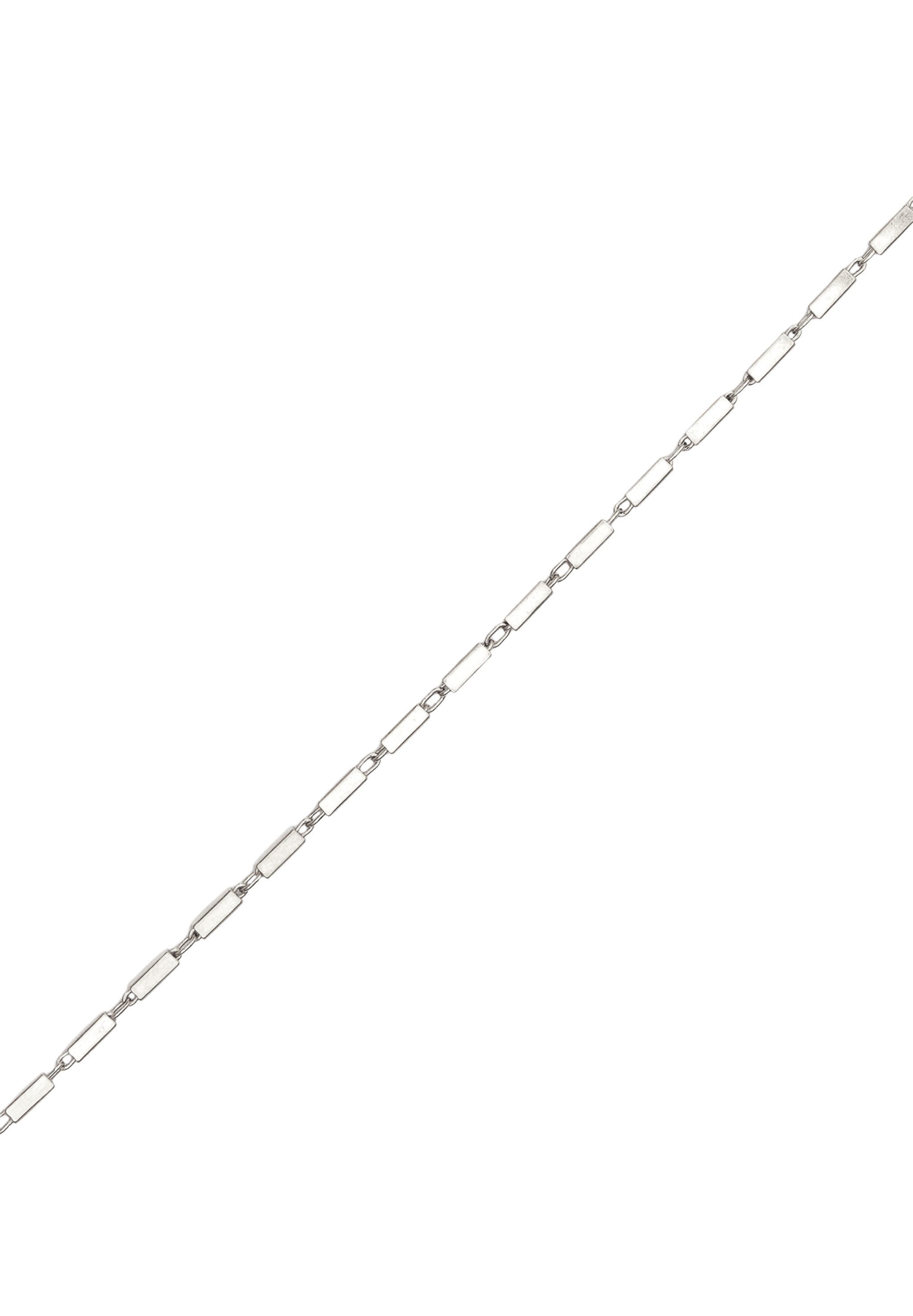 Stilnest Gliederarmband Brick Gliederkette 925 Sterling Silber