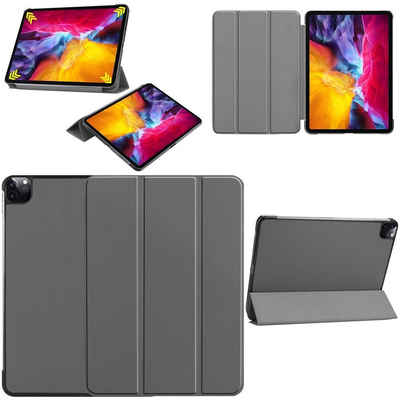Wigento Tablet-Hülle Für Apple iPad Pro 11.0 2021/ 2022 Tablet Tasche 3 folt Wake UP Smart Cover Etuis Schutz Case