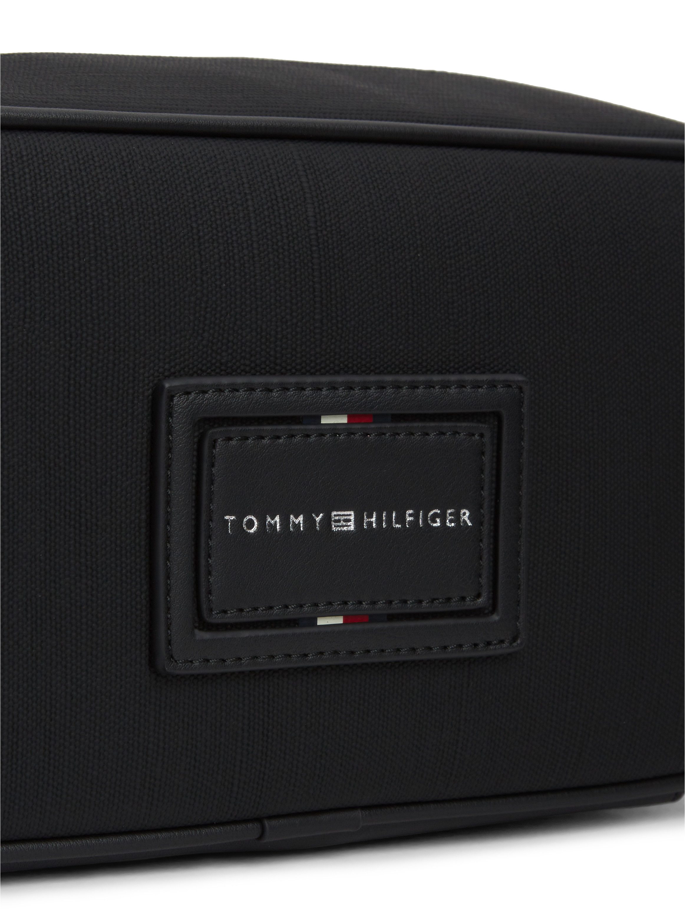 Tommy Hilfiger Kulturbeutel TH FOUNDATION WASHBAG, Unisex Kulturbeutel, Minibag, Waschbeutel mit Logoschriftzug