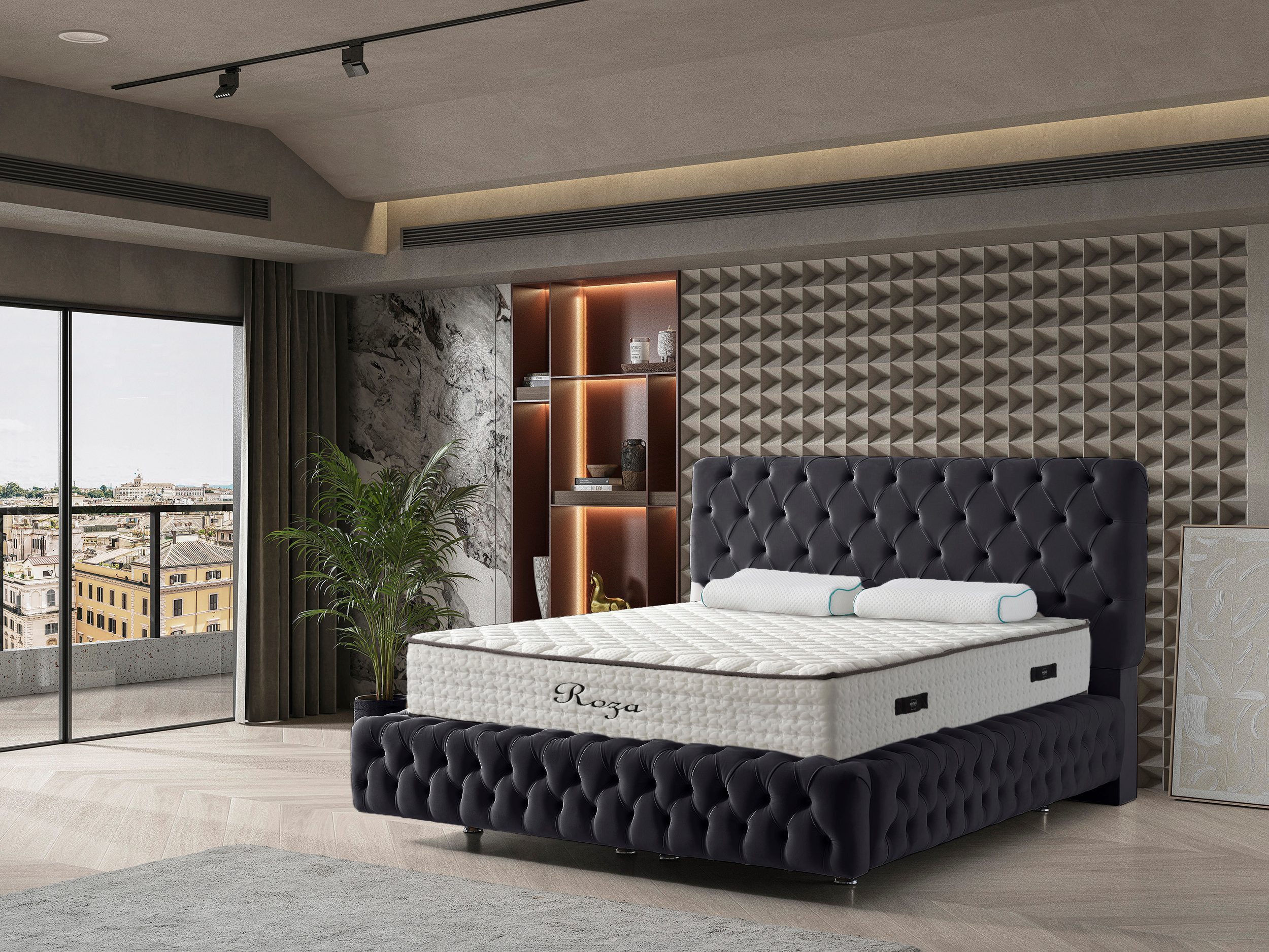 Sitheim-Europe Boxspringbett Boxspringbett Design CHESTER Bett günstig online kaufen