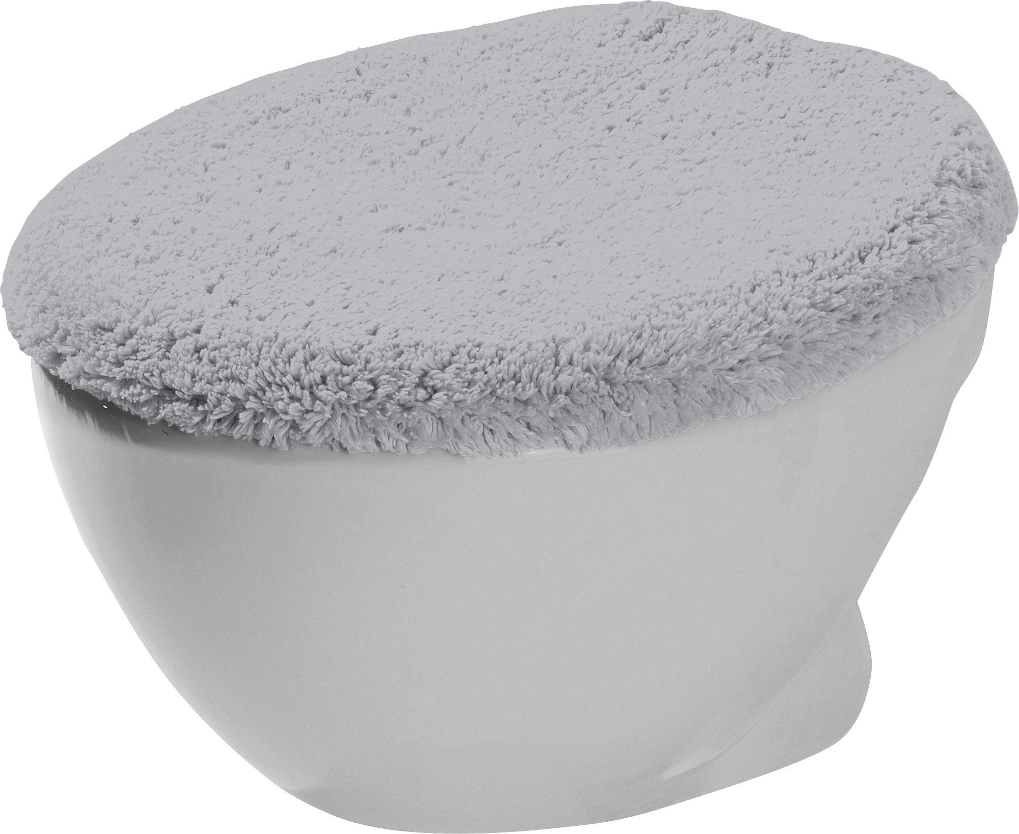 Erwin Müller WC-Deckelbezug WC-Deckelbezug "Stuttgart", Höhe 15 mm, mit Schnürung:, Uni